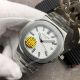 Swiss Copy Patek Philippe Nautilus White Dial Stainless Steel Watch - GB Factory (2)_th.jpg